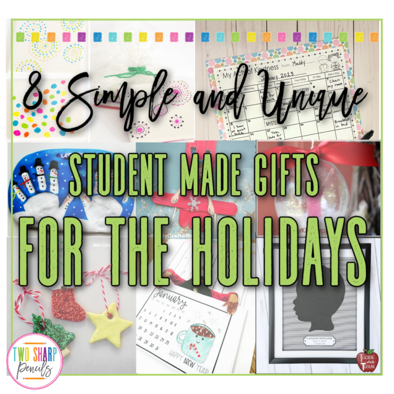 Free Student Made Gift for the Holidays Plus 7 Other Easy and Unique Ideas
