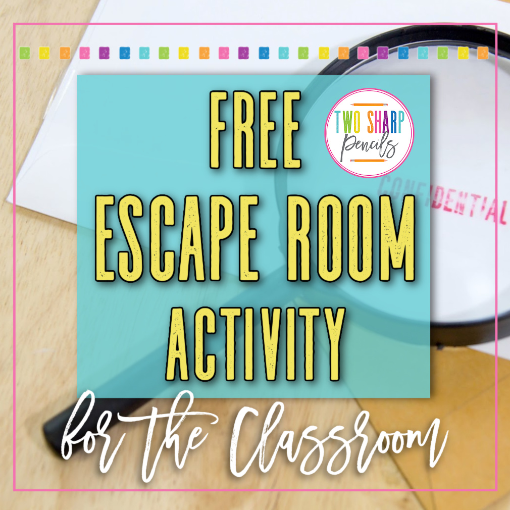 Free Escape Room Activity