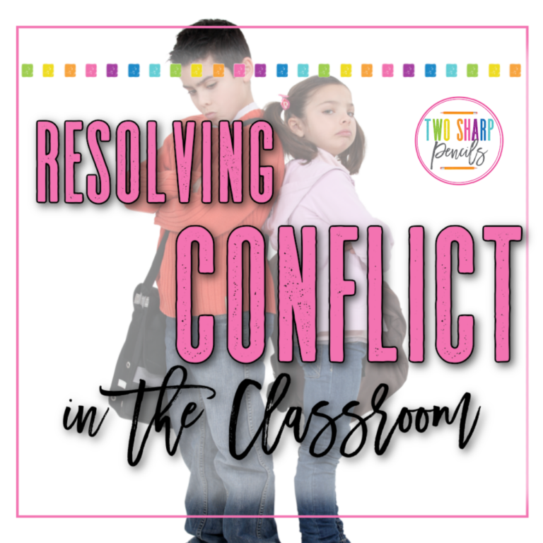 Empower Students to Resolve Conflict in the Classroom