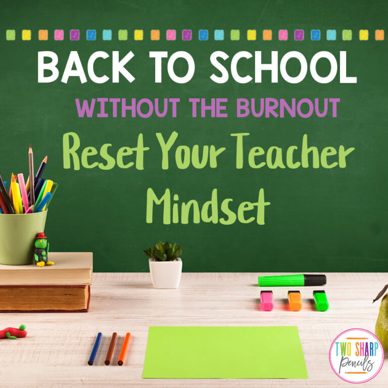 back to school teacher mental health