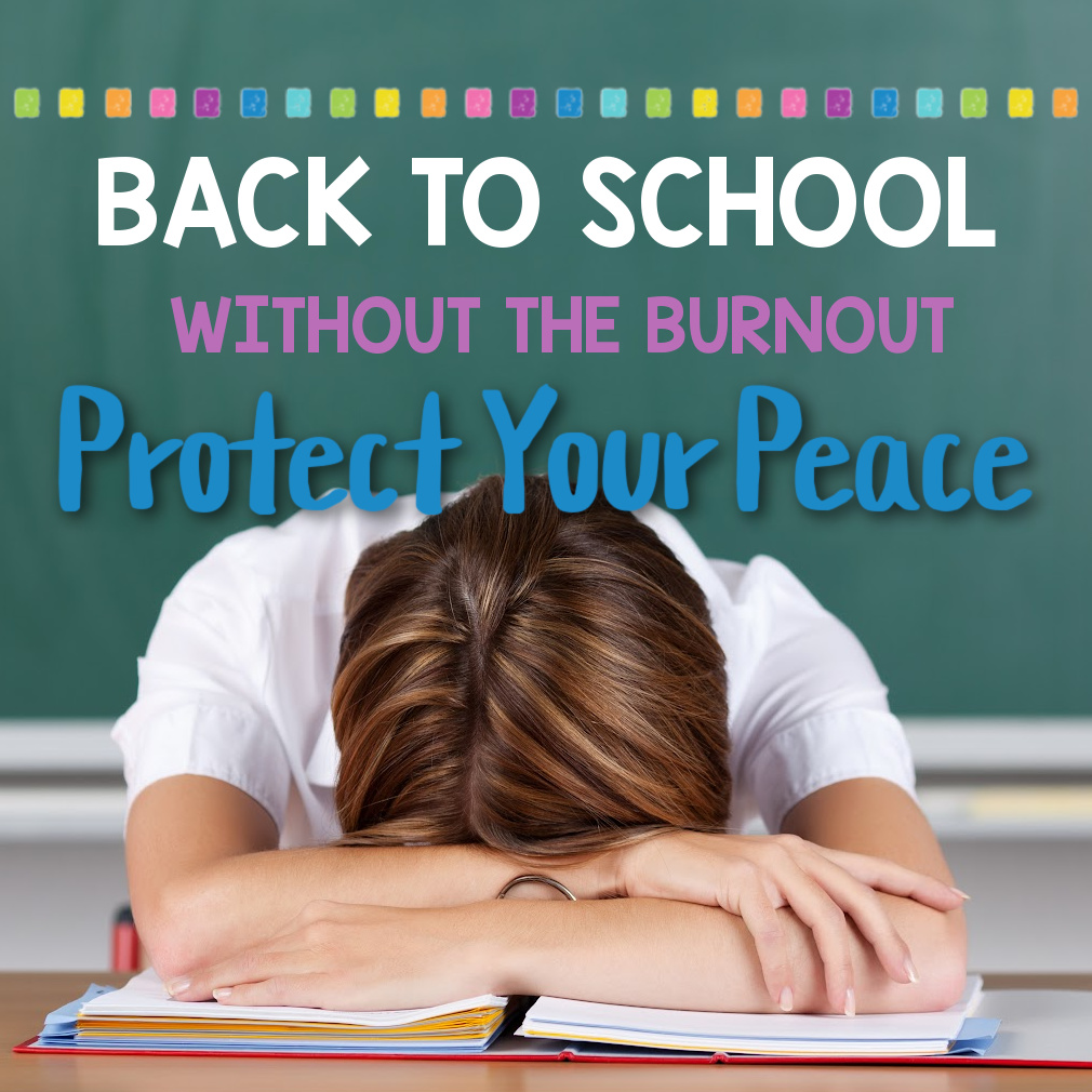 back to school
teacher mental health
